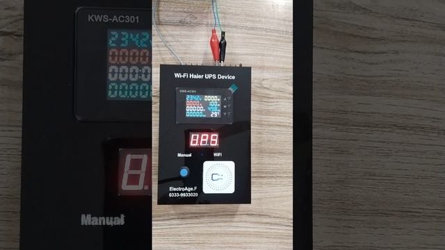 haier UPS device wifi automatic fix DC inverter ac at 440 watt by Electroage.F