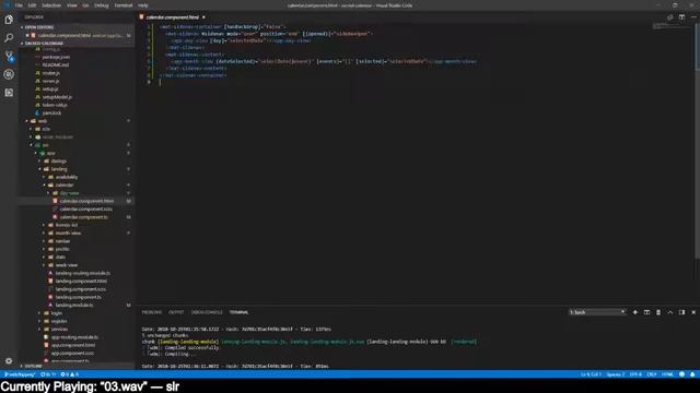 Front End Project Work (Angular7) - Live Code Stream