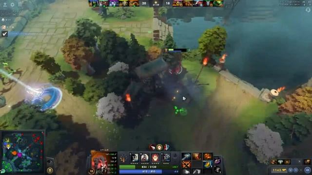 Дота 2 Как играть в миду на Ликане 2021/ DOTA 2 Mid Lykan p 7.29