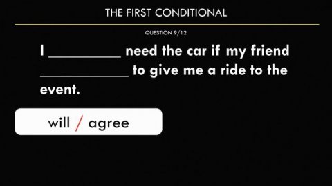 Master the Grammar Challenge: Test Your Language Skills with Our First Conditional Quiz!