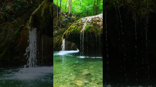 Водопад "Чаша любви" Крым.