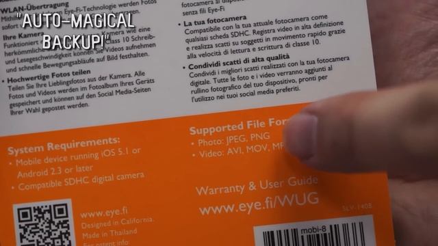 Eye-Fi WiFi SD Cards Pro X2 and Mobi Showcase and Demo