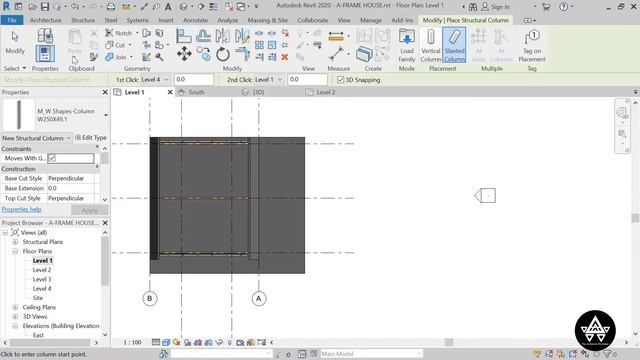 WATCH ME CREATE THIS  A FRAME HOUSE IN  REVIT 2020; #REVIT-ARCHITECTURE-GAME-PLAY