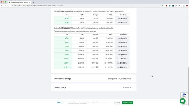 MongoDB Atlas Setup