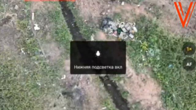 Операторы квадрокоптеров наших доблестных десантников кошмарят врага на Донецком фронте.