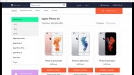 Design website Ecommerce shop IPhone service