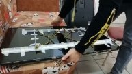 Телевизор LG 42LB565V нет изображения. Замена подсветки. Ремонт.