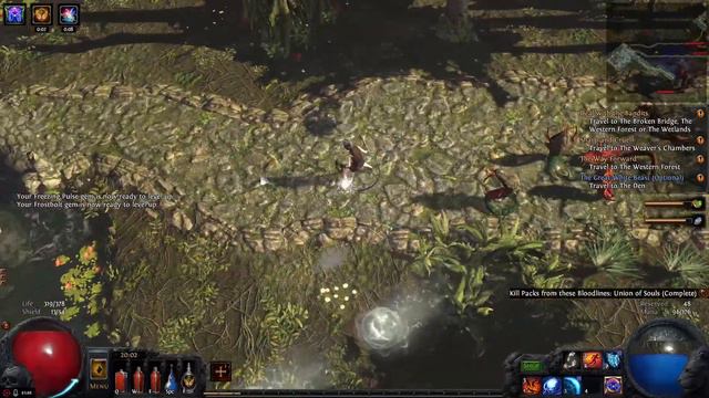 Path of Exile Beginner's Guide – Beginning Act 2! Weapon recipe +skill gems - Legacy League - Part