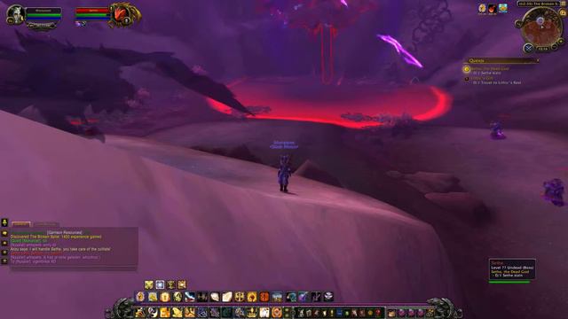 Draenor Quest 250: Sethe, the Dead God & 251: Lithic's Gift (WoW, human, Paladin)