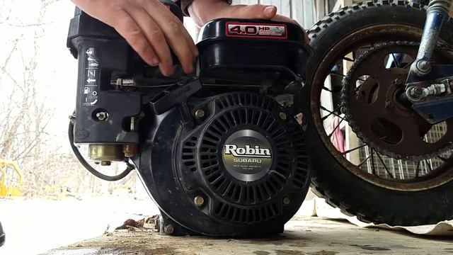 My second Robin Subaru engine second start