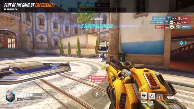 OVERWATCH 2 POTG  Soldier Protecting The Robot!