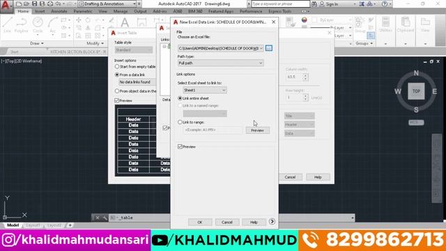 How to import data from Excel to Autocad in Hindi l Import Excel deta into AutoCAD