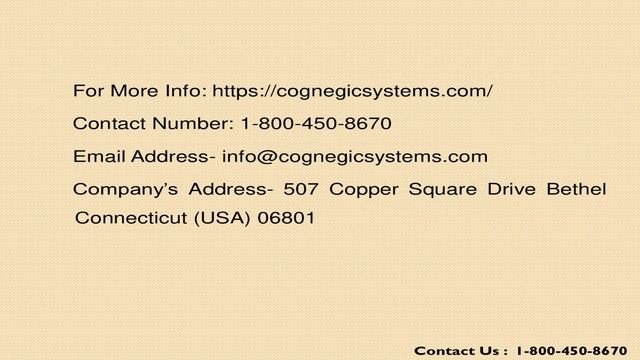 Check out Support for MongoDB Database Software with Cognegic