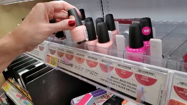 Walmart Nail Lacquer Organization 12-1-2019