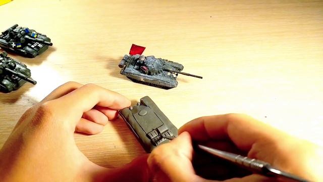ТОС-1А "Солнцепёк" из пластилина.