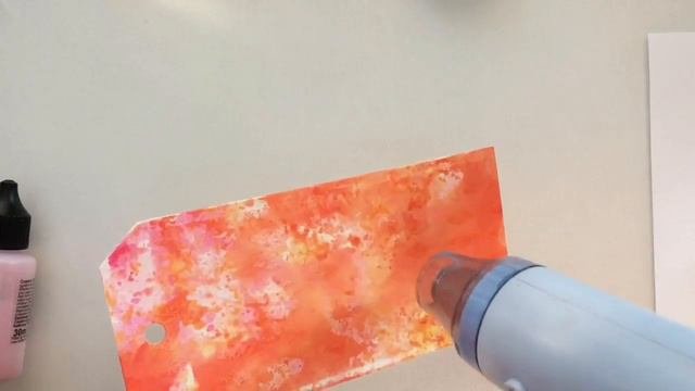 Quick Tip: Sticky Embossing Pixie Powder Blending