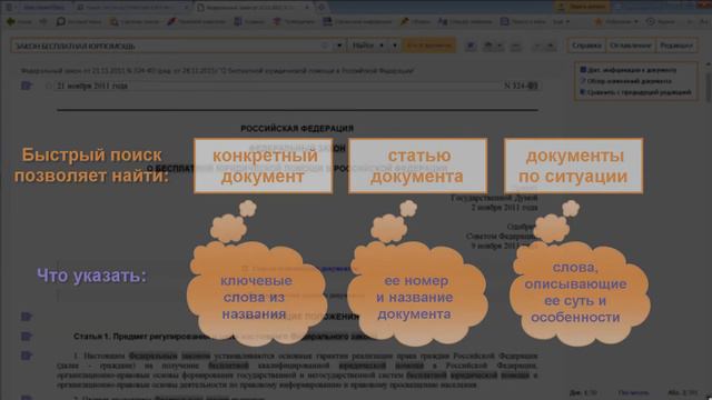 Секреты правильных запросов в Быстром поиске Тема 1  Как искать информацию в системе КонсультантПлю