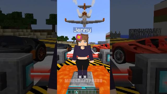 POV:This guy again saves Jenny Mod in Minecraft #minecraft #meme #memes