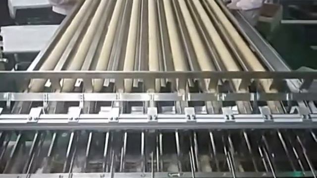 Автоматическая линия упаковки печенья на ребро