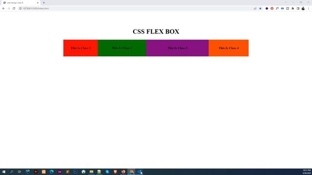 CSS flex-box || Web Design Class 8 || Web Design A to Z (Basic to Advanced Level)
