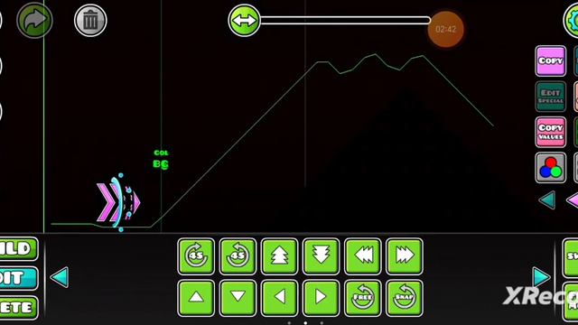 КАК СДЕЛАТЬ В ГД ЭФФЕКТ NINE CIRLES!!! geometry dashутка