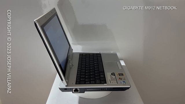 Gigabyte M912 Netbook Overview (January 12, 2023)