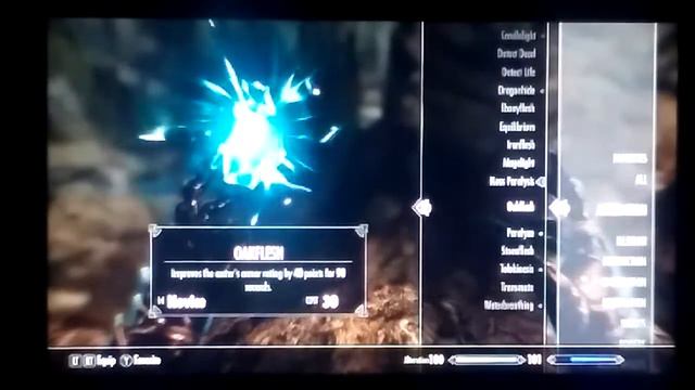 Skyrim - ALL possible Alteration spells! ( including DLC! )