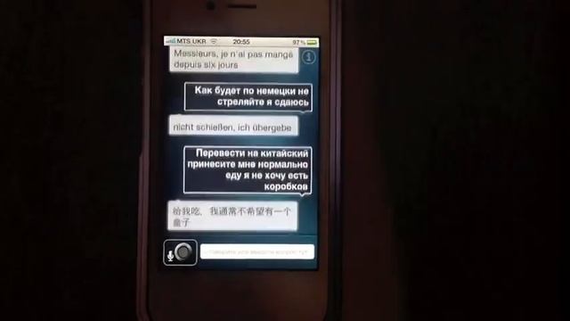 Приложение "Собеседник" работа с языками и др.