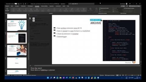 20220426 - Sync your Business Central data with Azure Data Lake