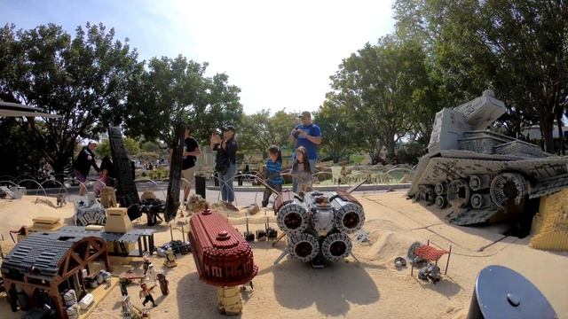 Legoland California Star Wars Miniland Walkthrough 4K