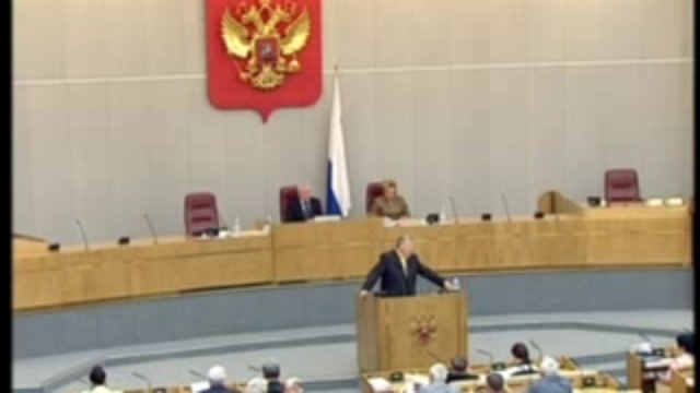 Депутат-коммунист В.Д. Улас против В.В. Жириновского