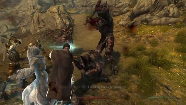 Skyrim Berserk ep 26 Demon battle