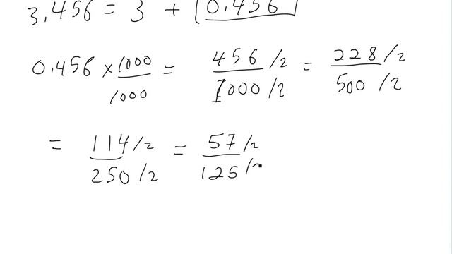 Converting Numbers to Fractions in Microsoft Excel 2007