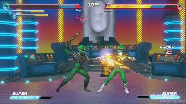 Power Rangers Battle for the Grid Gameplay Walkthrough Part 1 - Green Ranger Arcade