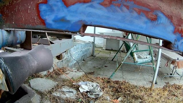 Ремонт лодки 2 "киль".