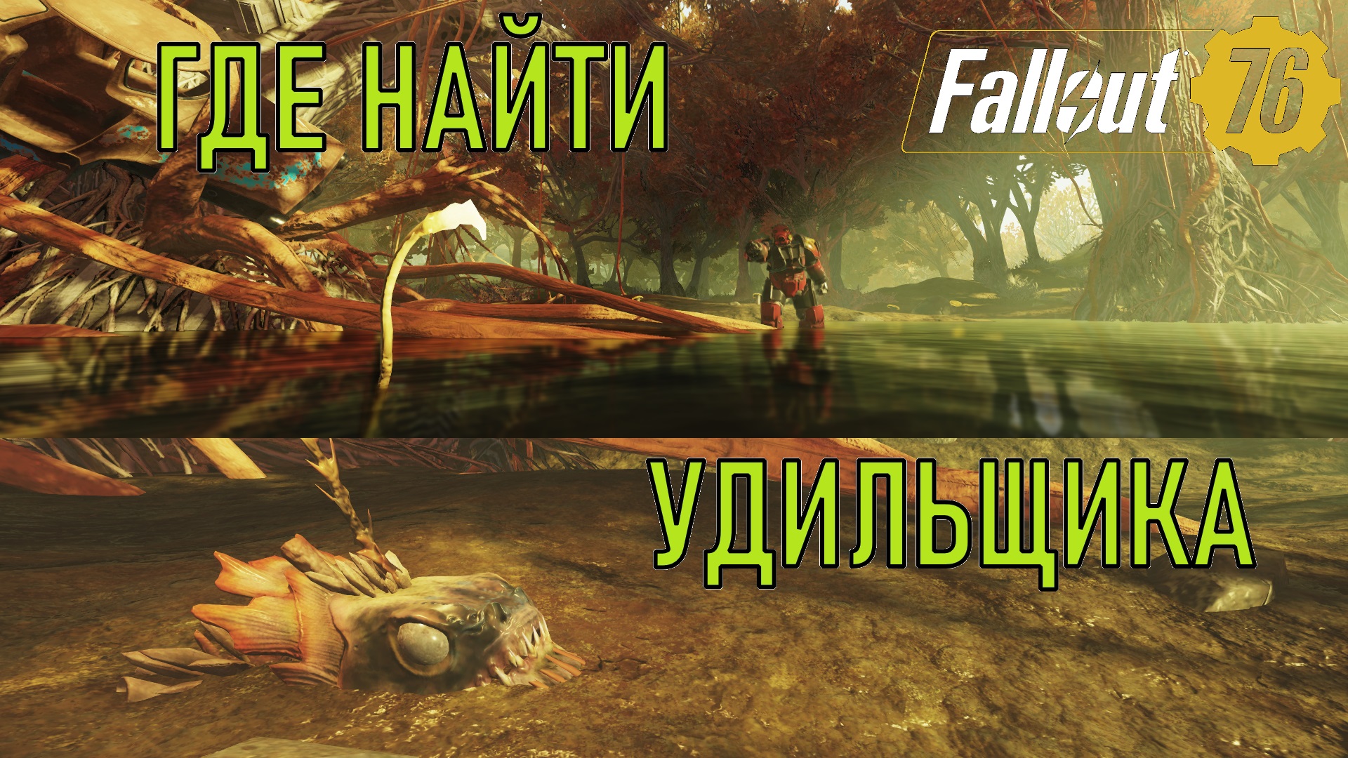 Fallout 76 Где найти удильщика
