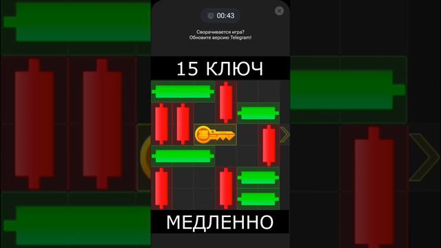 Hamster Kombat 15 головоломка с ключом, ключ от 2.08 в 23:00 МСК