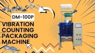 Вертикальная упаковочная машина для пластиковых крышек Vertical packaging machine for plastic caps