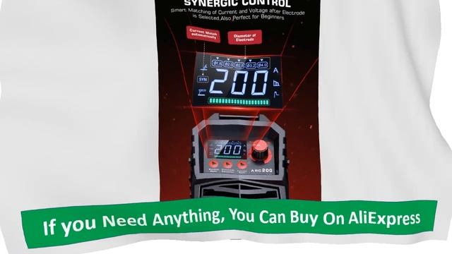 ARCCAPTAIN 200Amp Welding Machine DC Inverter IGBT 2 IN 1 MMA Lift Tig ARC Welder for