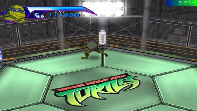 TMNT 2003 (PC). CHALLENGE WITHOUT SHURIKENS (СОСТЯЗАНИЕ БЕЗ СЮРИКЕНОВ)