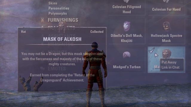 ESO Dragonhold Preview - costumes, memento and furniture!