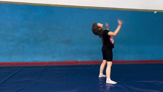 Выполнение гимнастических упражнений обучающимися ДЮСШ