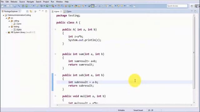 Java for Software Testers(for Appium and Selenium) : Session 6 : Constructor