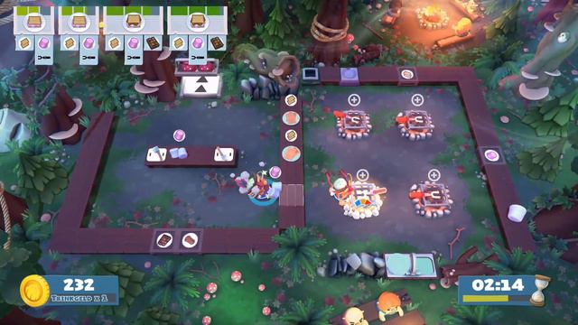 Overcooked 2 Part 21 Campfire Cook off DLC
