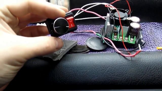 Электро мотор отопителя печки и контроллер управления (перезалив)