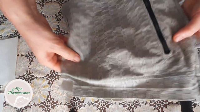 Сумка из старой рубашки. #шьюсама #своимируками #переделка #сумкушью