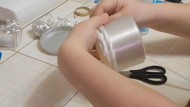 Цветочный горшок из баночки из под крема своими руками