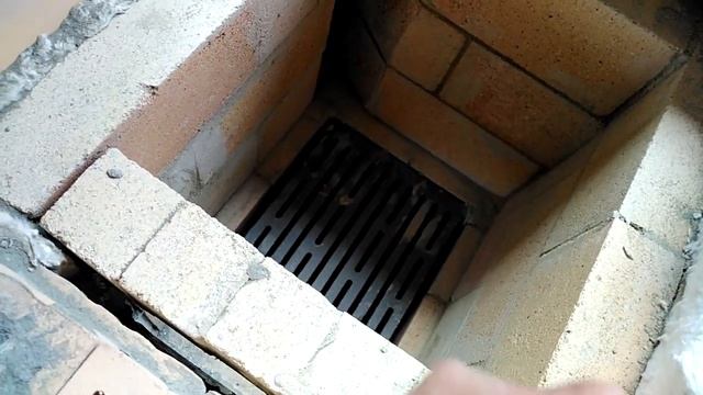 Формируем топку мангала печного комплекса"Энергетик"