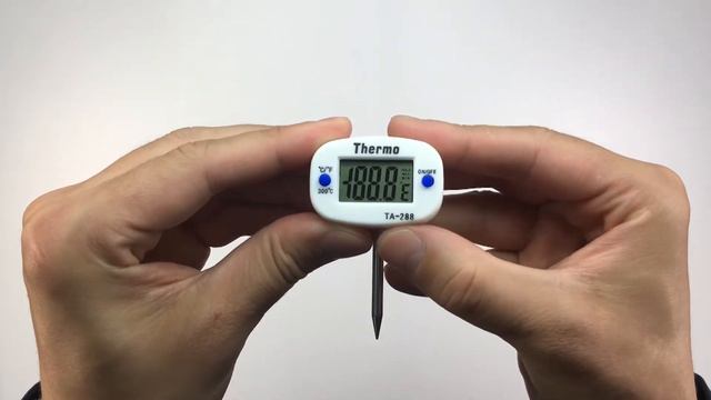 Электронный термометр TA-288 с щупом 15 и 4 см
