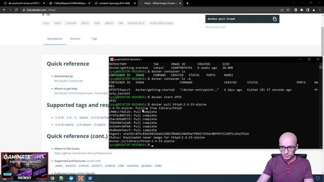 [Kurs Dockera] Jak pobrać obraz z DockerHuba? Jak uruchomić kontener w dockerze? #3